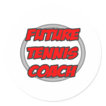 Coche de tenis futuro calcomanías
