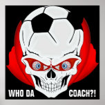 Coche del fútbol poster