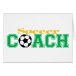 Coche del fútbol tarjetas