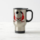 Coche del fútbol tazas de café