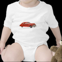 Coche rojo playeras