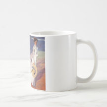 Cochecitos de la playa de Joaquín Sorolla y Bastid Tazas De Café