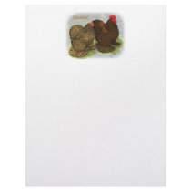 Cochin:  Golden-laced2 Custom Letterhead