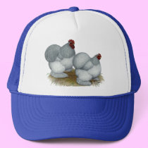 Cochin:  Self Blue hats