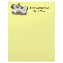 Cochins:  Columbian Bantams Letterhead