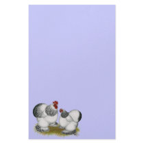 Cochins:  Columbian Bantams Stationery
