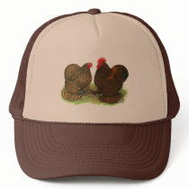 Cochins:  Golden-laced Trucker Hat