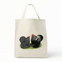 Cochins:  Silver-penciled Bags