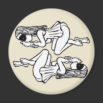 Cochlea & Eustachia Refrigerator Magnet magnets