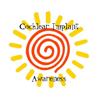 Cochlear Implant Awareness Keychain keychain