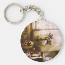 Cocina - una cocina de los años 30 llavero personalizado
