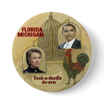 Cock-a-doodle do-over 3-Inch Button by elfyboy