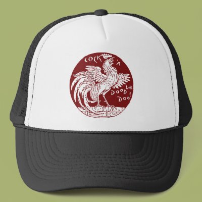 Cock-a-Doodle-Doo Mesh Hats Zazzle_hat