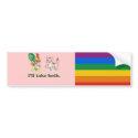 Cock and Pussy - Ill take both bumper stickers by lesbian Cock and Pussy - Ill take both bumper stickers