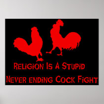 Cock Fighting Posters
