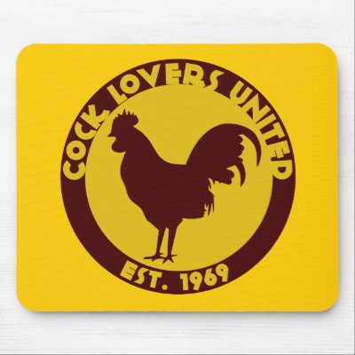 Cock Lovers United Parody Mouse Pads by Piratesvsninjas