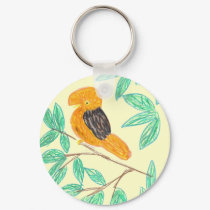 Cock o the Rock by Wendy C. Allen keychains
