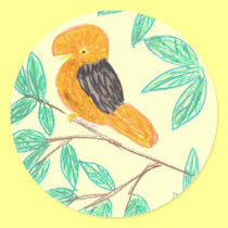 Cock o the Rock by Wendy C. Allen stickers