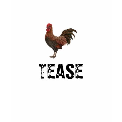 COCK TEASE TSHIRT by melonite The title says it all