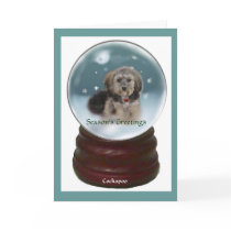 Cockapoo Christmas Gifts Greeting Cards
