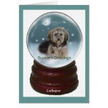 Cockapoo Christmas Gifts Greeting Cards