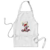 Cockapoo Christmas Reindeer Gifts Apron