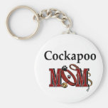 Cockapoo Dog Mom Gifts Key Chains