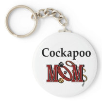 Cockapoo Dog Mom Gifts Key Chains