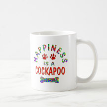 Cockapoo Happiness Coffee Mugs