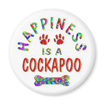 Cockapoo Happiness Refrigerator Magnets