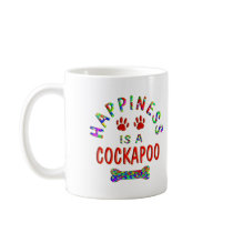 Cockapoo Happiness Coffee Mugs