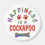 Cockapoo Happiness Refrigerator Magnets