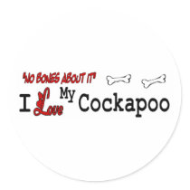 Cockapoo (I Love) Sticker