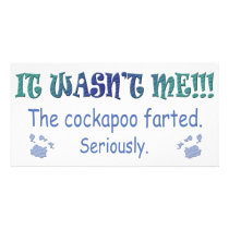 Cockapoo Picture Card