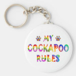 Cockapoo Rules Fun Key Chains
