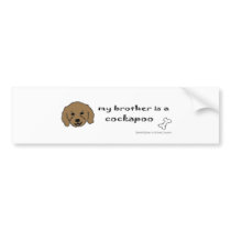 CockapooBrnBrother Bumper Stickers