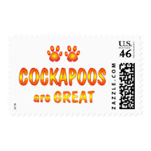 Cockapoos are Great Stamp