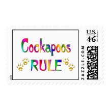 Cockapoos Rule Postage Stamps