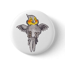 Cockatiel Buttons