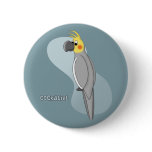 Cockatiel Button