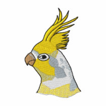Cockatiel Head embroidered shirts