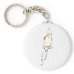 Cockatiel Keychain