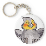 Cockatiel Key Chain