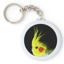 Cockatiel Keychains