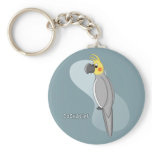 Cockatiel Keychain