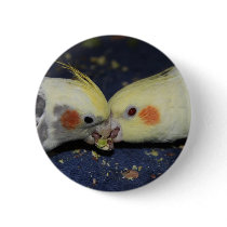 Cockatiel Love Button