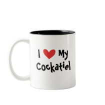 Cockatiel Love Coffee Mug