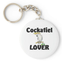 Cockatiel Lover Key Chain