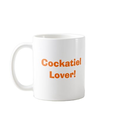 Cockatiel Lover! Mug by BekahJan