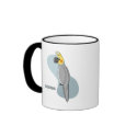 Cockatiel Mug by MenagerieMayhem Cockatiel Mug